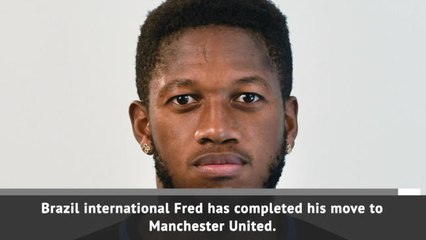 Man United confirm Fred signing
