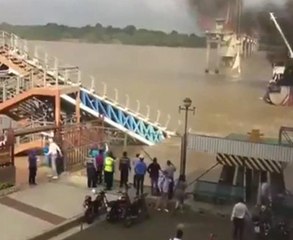 Se entrega el puente reparado que une la Isla Santay y Guayaquil