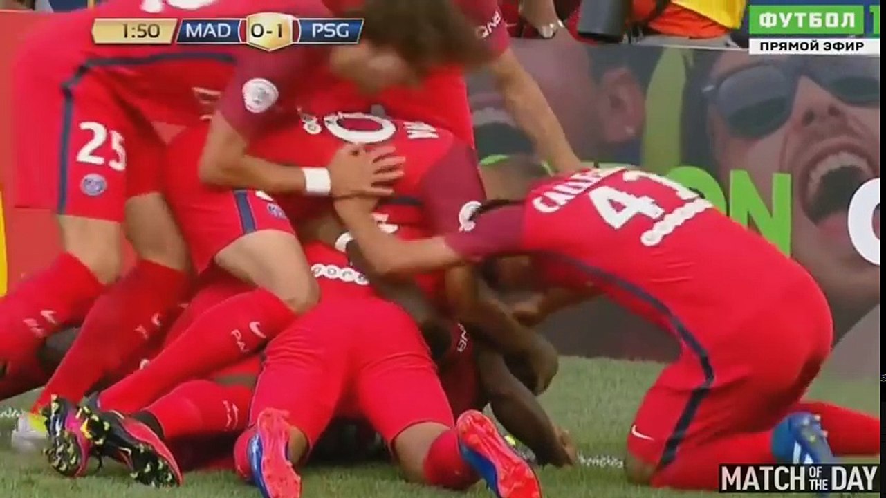 Real Madrid vs Paris Saint-Germain 1-3 - HIGHLIGHTS & GOALS RESUMEN & GOLES - ICC 28-07-2016 HD