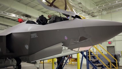 Türk bayraklı F-35 görücüye çıktı - FORT WORTH