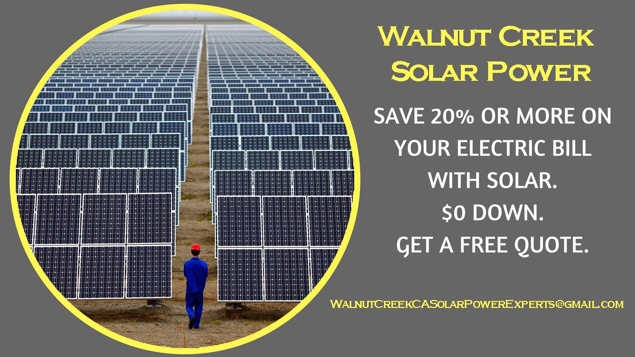 Affordable Solar Energy Walnut Creek CA - Walnut Creek Solar Energy Costs