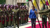 Almanya Başbakanı Merkel, Ürdün'de - AMMAN