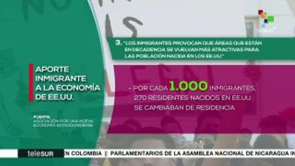 Estudio indica que migrantes son un sector vital en economía de EE.UU.
