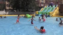 Görevlendirme Yapılan Belediyeden Çocuklara Yüzme Havuzu
