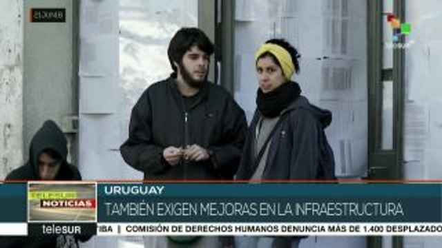 Uruguay: docentes y estudiantes exigen mayor presupuesto educativo