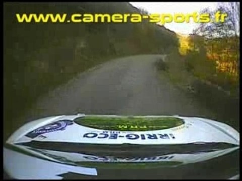 CAMERA EMBARQUEE RALLYE CRITERIUM DES CEVENNES 2007