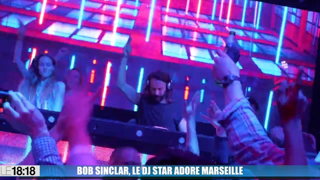 Le Dj star Bob Sinclar adore Marseille !