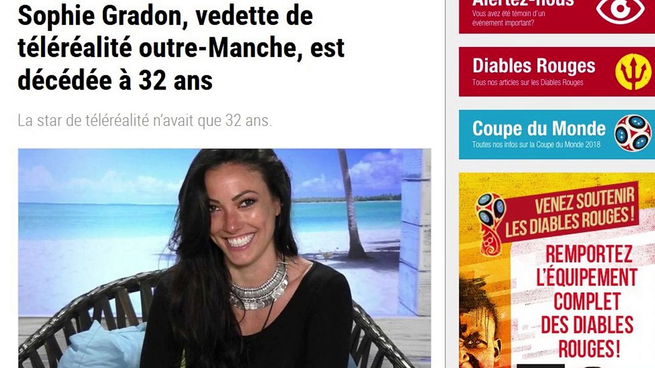 Décès d'une ex-Miss Grande-Bretagne, star de téléréalité