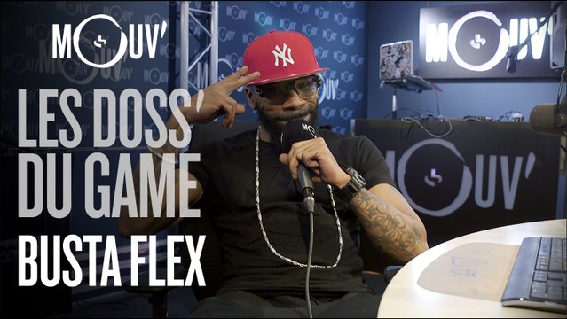 BUSTA FLEX : quand dormir au studio lui permet de poser avec un rappeur US #LESDOSSDUGAME