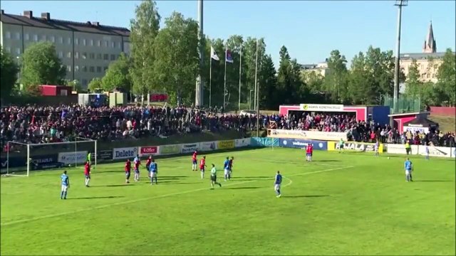 0-1 Filip Ivanovski Goal Finland Veikkausliiga - 21.06.2018 PS Kemi 0-1 RoPS Rovaniemi