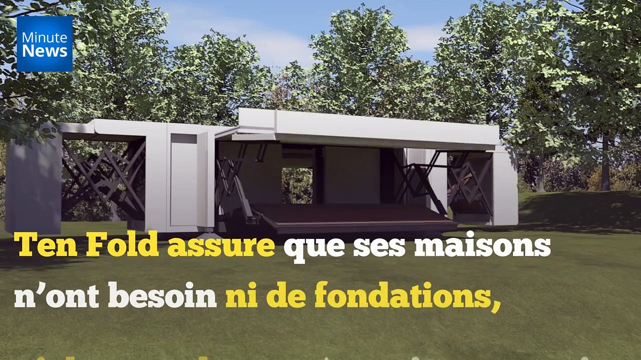 TenFold construit votre maison en 8 minutes !