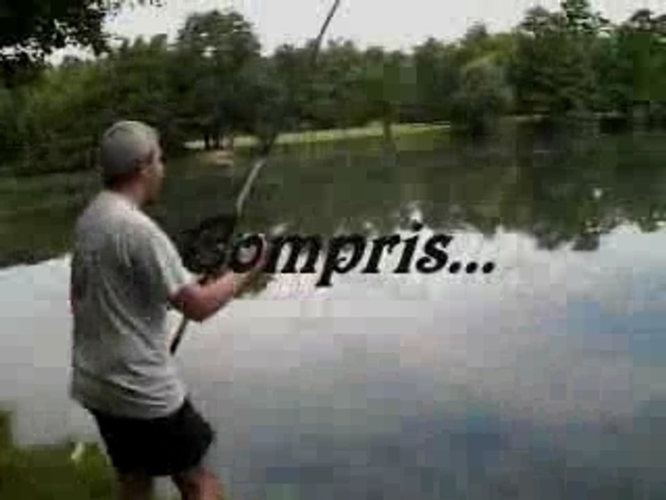 Damien à la pêche