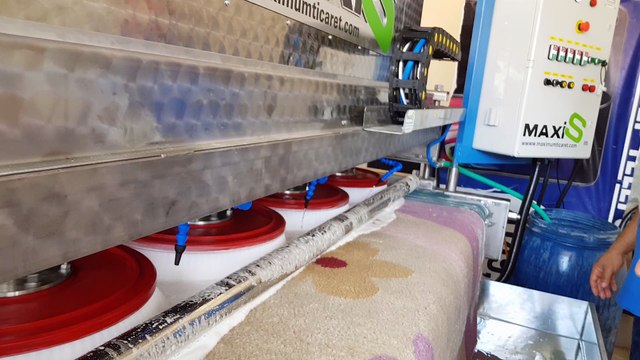 tam otomatik halı yıkama makinası,halı sıkma makinası maxis