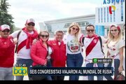 Los congresistas que viajaron al Mundial Rusia 2018