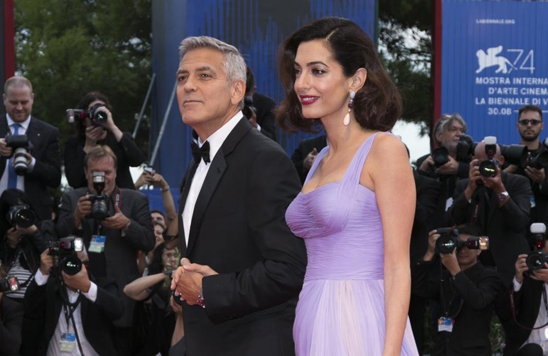 George y Amal Clooney donan 100 mil dólares para combatir la política migratoria de Donald Trump