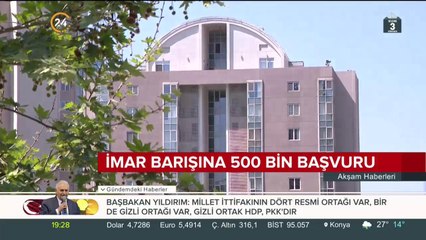 İmar barışı için başvurular devam ediyor