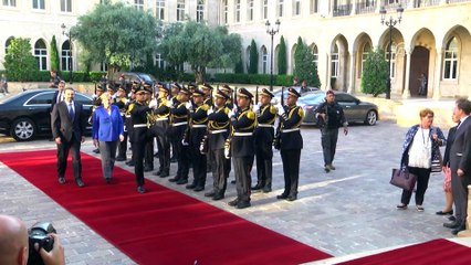 Almanya Başbakanı Merkel, Lübnan'da