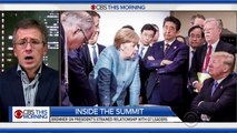 G7 : et soudain, Donald Trump jette des bonbons sur Angela Merkel