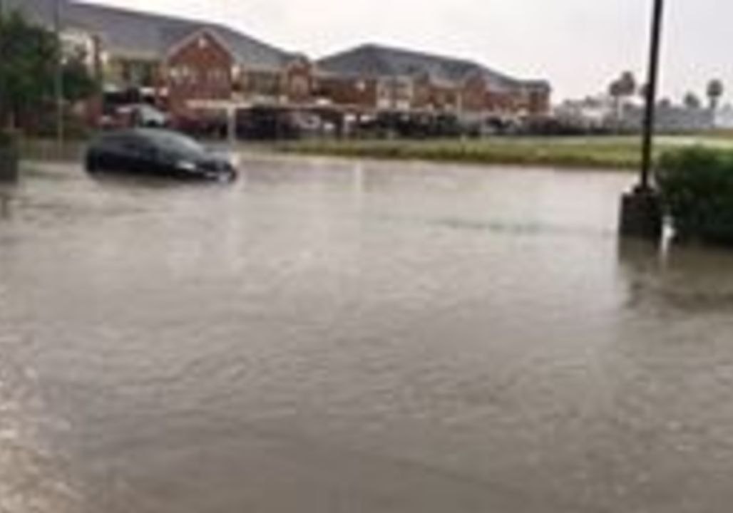 Cars Partially Submerged as Rain and Floods Continue in South Texas