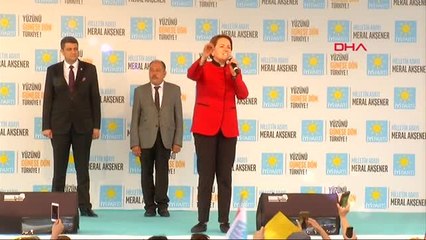 İstanbul Meral Akşener Fatih'te Konuştu