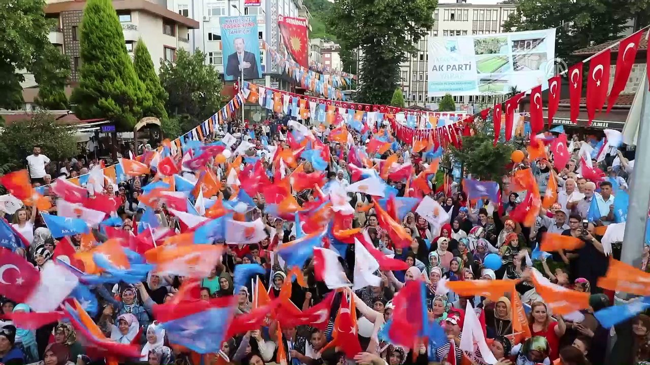 Bakan Bak: 'Erdoğan, milletin içinden gelen lider, bu toprakların çocuğu' - RİZE