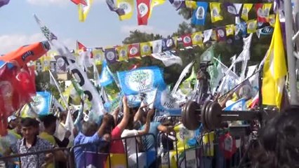 Hdp Mardin'de Miting Yaptı