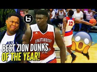 Zion Williamson DUNKS OF THE YEAR! WINDMILLS, 360s, BETWEEN THE LEGS!