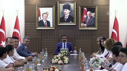 Çanakkaleli öğrenciler Diyarbakır'da