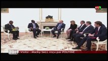 Visite : Macky SALL reçu par POUTINE