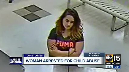 Phoenix woman arrested for child abuse