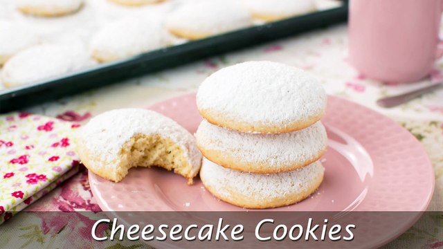 Cheesecake Cookies - How to Make Cream Cheese Cookies