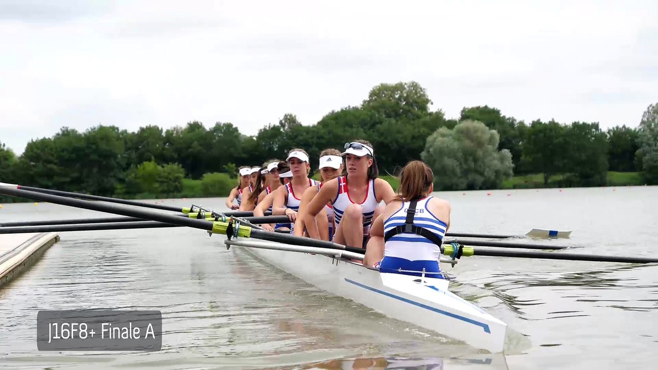 Championnat Aviron zone Sud Est la finale A des J16F8+