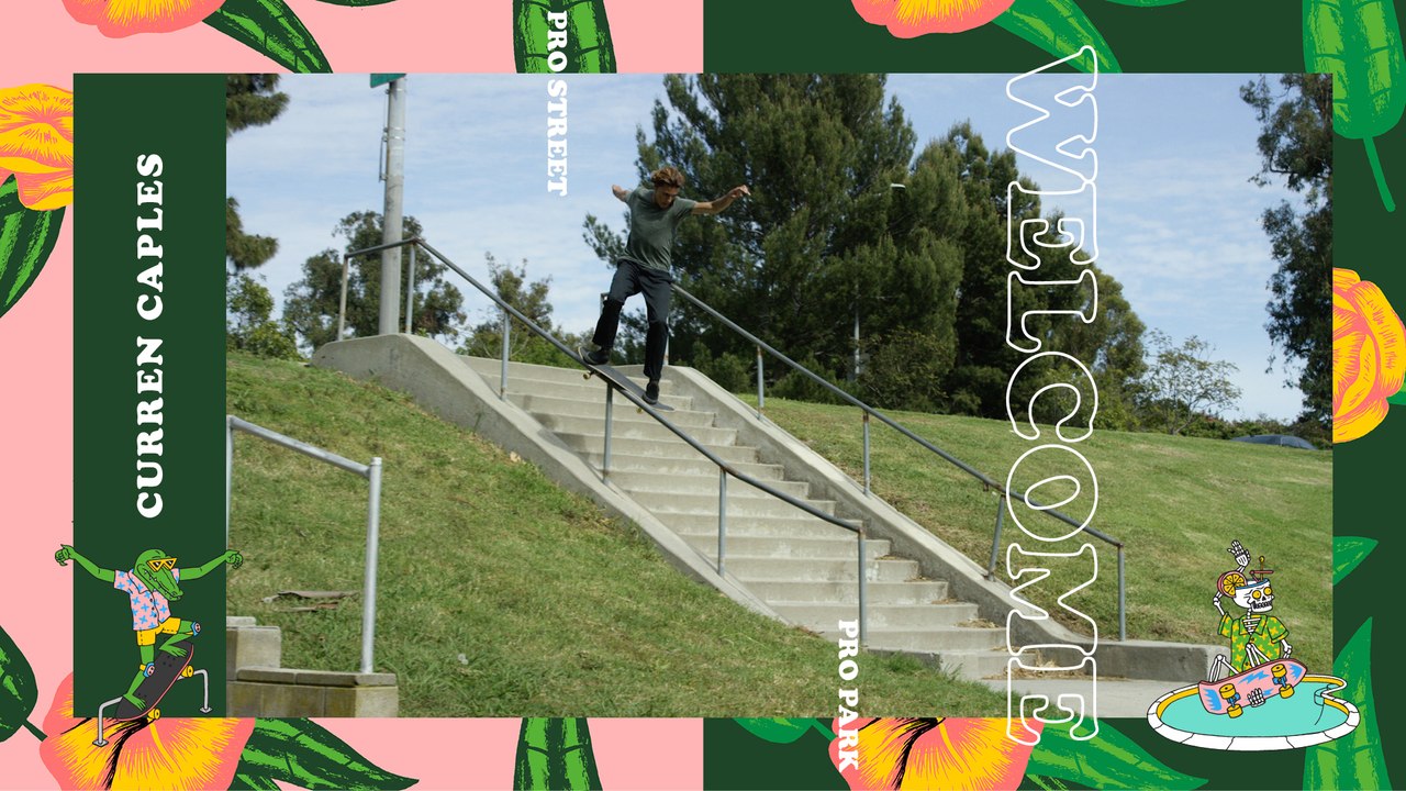 Double Threat Curren Caples to Compete in 2018 Pro Park and Street