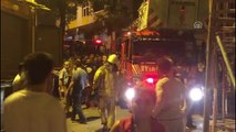 İtfaiye aracının ulaşamadığı yangın heyecana neden oldu - İSTANBUL