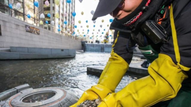 [좋은뉴스] 청계천 '행운의 동전'의 행방은? / YTN