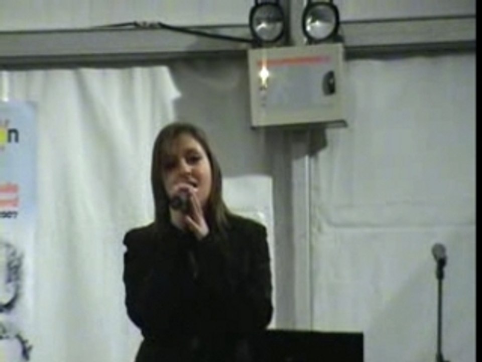 Sandra au téléthon 2007