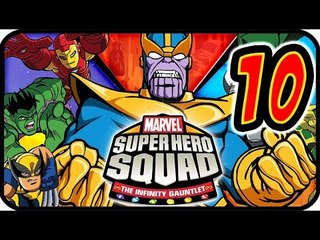 Marvel Super Hero Squad: The Infinity Gauntlet Walkthrough Part 10 (PS3,  X360, Wii) Moons Thanos - video Dailymotion