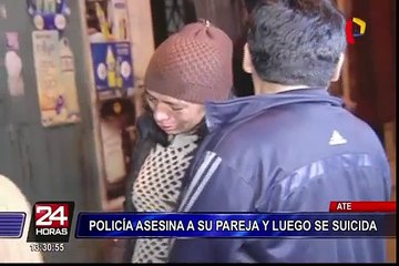 Ate: agente de la policía asesina a su pareja y luego se suicida