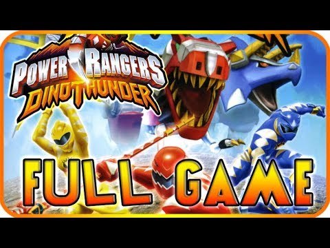 Power Rangers: Dino Thunder Walkthrough FULL Movie GAME Longplay (PS2, Gamecube)
