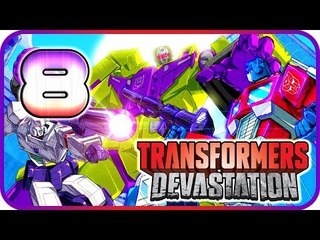 Transformers: Devastation Walkthrough Part 8 (PS4, XB1, PS3, X360) No Commentary - Chapter 6