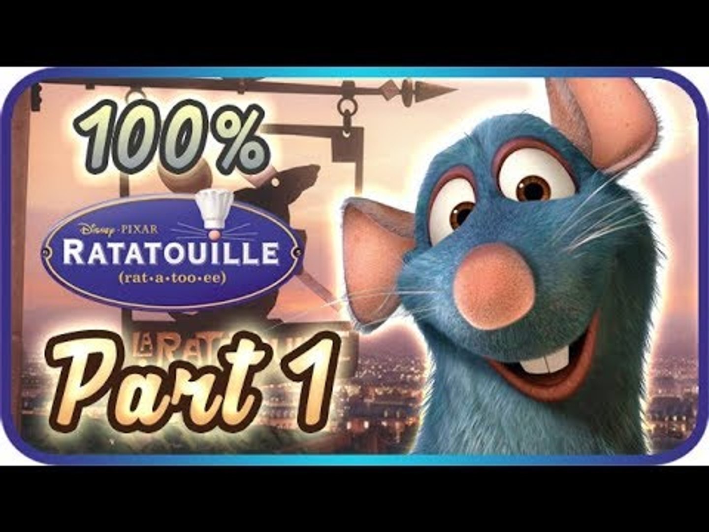 Ratatouille Walkthrough Part 1 • 100% • The Movie Game ᴴᴰ (PS2, Wii,  Gamecube, XBOX, PC) - video Dailymotion