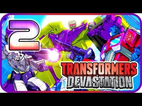 Transformers: Devastation Walkthrough Part 2 (PS4, XB1, PS3, X360) No Commentary - Chapter 1 Part 2