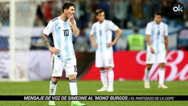 Mensaje de voz de Simeone al 'Mono' Burgos
