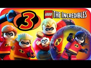LEGO The Incredibles Walkthrough Part 3 (PS4, Switch, XB1) No Commentary Co-op