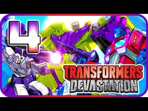 Transformers: Devastation Walkthrough Part 4 (PS4, XB1, PS3, X360) No Commentary - Chapter 2 Part 2