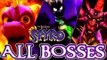 The Legend of Spyro Trilogy All Bosses | Boss Fights Rush (X360, PS3, Gamecube, Wii, PS2)