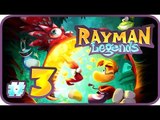 Rayman Legends Walkthrough Part 3 (PS4) Co-op No Commentary