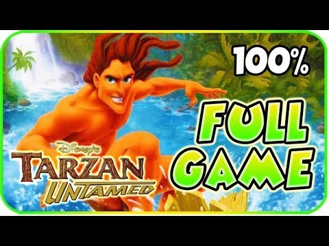 Tarzan Untamed / Tarzan Freeride 100% FULL Movie GAME walkthrough Longplay (PS2, Gamecube)