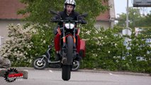 KTM 790 DUKE  : la meilleure moto pour livrer des pizzas ?! MOTO JOURNAL