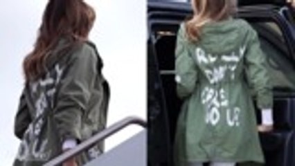 Melania Trump's Spokewoman Stephanie Grisham Defends First Lady's "I Really Don't Care" Jacket | THR News